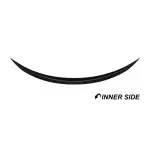 C63-style Trunk Spoiler for Mercedes C205 coupe (15-23), glossy black