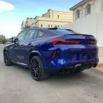 X6M-style Trunk Spoiler for BMW X6 G06 / F96, glossy black