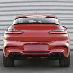 Competition style Trunk Spoiler for BMW X4 G02 (18-25), glossy black