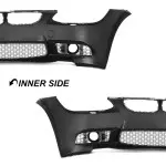 M3 style Front Bumper for BMW E92 / E93 (06-10), with clear fog lights