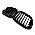 Front Kidney Grille for BMW X5 G05 LCI (23-), glossy black