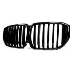 Front Kidney Grille for BMW X5 G05 LCI (23-), glossy black
