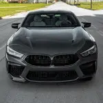 M-Style kidney Grille for BMW G14, G15, G16 PRE-LCI (18-22), dual-slat, glossy black