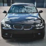 DTM-inspired Xenon Headlights set with White LED Angel Eyes for BMW E92 / E93 PRE-LCI (06-10)