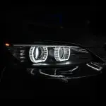 DTM-inspired Xenon Headlights set with White LED Angel Eyes for BMW E92 / E93 PRE-LCI (06-10)