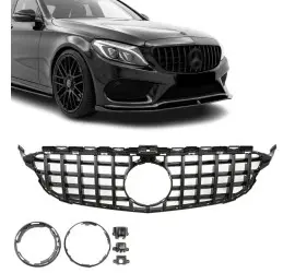 Panamericana GT-style Front Grille for Mercedes-Benz...