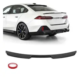 EVO Trunk Spoiler for BMW G60 / G90 sedan, glossy black