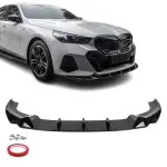 EVO Front bumper Lip for BMW G60 / G61 M-Pack, glossy black