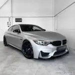 CS-style Front bumper Lip for BMW F80 / F82 / F83, glossy black