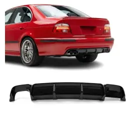 WR Rear bumper Diffuser for BMW E39 with M-Pack,...