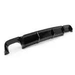 WR Rear bumper Diffuser for BMW E39 with M-Pack, glossy black