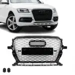 RS-style Front Grille for Audi Q5 8R / SQ5 8R facelift (12-17), glossy black