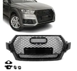 RS-style Front Grille for Audi Q7 4M / SQ7 4M...