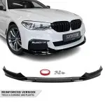 Performance Front bumper Lip for BMW G30 / G31 (17-20) M-Pack, glossy black