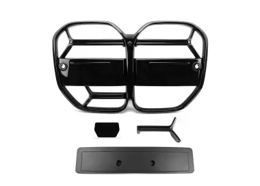 CSL-style kidney Grille for BMW G22 / G23 (20-), glossy black