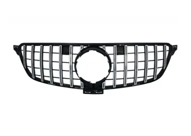 Front Grille (without badge), black + chrome