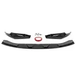 WR Front bumper Lip for BMW M3 G80, M4 G82 / G83, glossy black