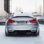 Trunk Spoiler for BMW M4 F82 Coupe, glossy black