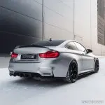 Trunk Spoiler for BMW M4 F82 Coupe, glossy black