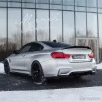 Trunk Spoiler for BMW M4 F82 Coupe, glossy black