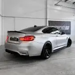 Trunk Spoiler for BMW M4 F82 Coupe, glossy black