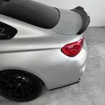 PSM EVO style Trunk Spoiler for BMW M4 F82 Coupe, glossy black