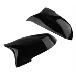 M style mirror caps set for BMW F10, F11, F06, F07, F12, F13 LCI, glossy black