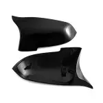 M style mirror caps set for BMW F10, F11, F06, F07, F12, F13 LCI, glossy black