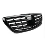 S65-style Front Grille for Mercedes-Benz W222 (13-20) without Night View Assist, glossy black