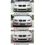 Fog Lights set for BMW E92 / E93 with M3-style bumper, clear (06-10)