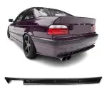 M3 style rear bumper diffuser for BMW E36 (90-99) with standard bumper
