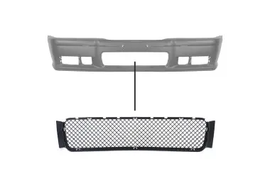 Central bumper grille for BMW E36 M3 / M-Tech (90-99)