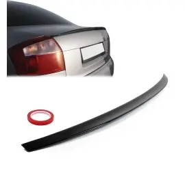 Lip Spoiler for Audi A4 B6 (01-05), glossy black