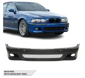 M Pack Front Bumper for BMW E39, with PDC, with...