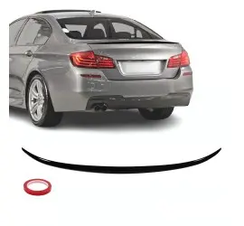 M-Pack Trunk Spoiler for BMW F10, glossy black