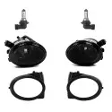 Fog lights for BMW E46 (M3 / M-Tech II), smoked