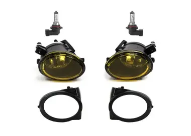 Fog lights for BMW E46 (M3 / M-Tech II), yellow