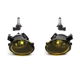 Fog lights for BMW E39 (M5 / M-Tech), yellow