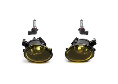 Fog lights for BMW E39 (M5 / M-Tech), yellow