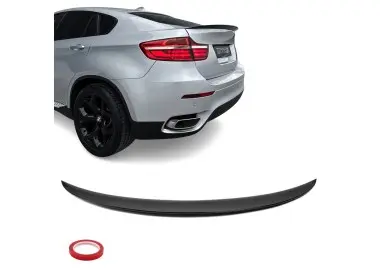 Peformance Trunk Spoiler for BMW E71 X6 (08-14), glossy black