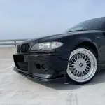 Fog light covers for BMW E46 with M3 / M3 style bumper (98-06)