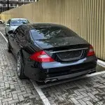 Trunk Spoiler for Mercedes C219 / W219 (04-10), glossy black
