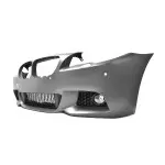 M-Pack Front Bumper for BMW F10 / F11 PRE-LCI (10-13), with clear fog lights