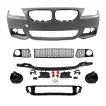 M-Pack Front Bumper for BMW F10 / F11 PRE-LCI (10-13), with smoked fog lights