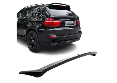 HM style Roof spoiler for BMW E70 X5 (07-14), glossy black