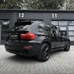 HM style Roof spoiler for BMW E70 X5 (07-14), glossy black
