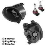 Fog lights for BMW E92 / E93 with M-Pack bumper, smoked