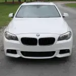 Fog lights set for BMW F10 / F11 / F07 (10-13) with M-Pack / M5-style bumper, smoked