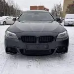 Fog lights set for BMW F10 / F11 / F07 (10-13) with M-Pack / M5-style bumper, smoked