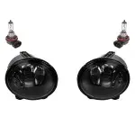 Fog Lights set, left + right, smoked